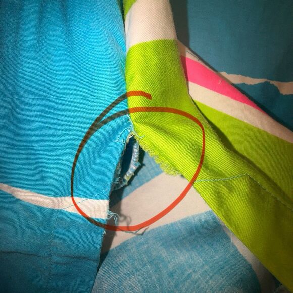 Catherine Ogust For Penthouse Gallery Multi-Colored Shirt Dress/Tunic Size Small - Picture 13 of 16